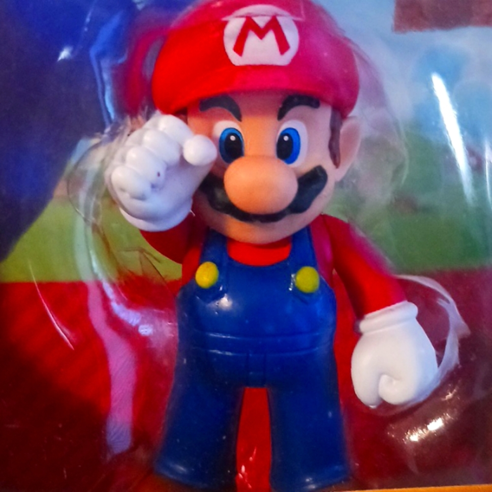 Super Mario MARIO- Jakks Pacific Inc, OneSize, Red & Blue.